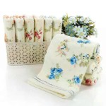 Peony Printed Towels, Hotel Towel Set, Soft Face Towels, Towels
